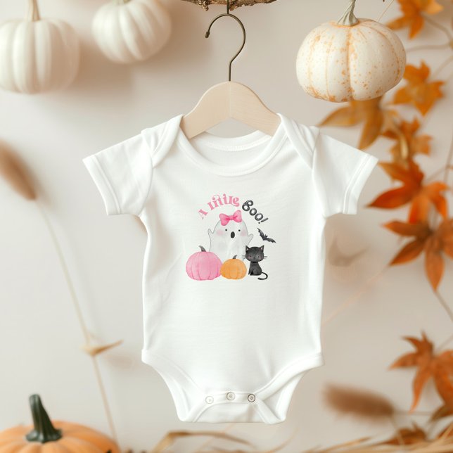 Little Boo har snart en rosa baby shower T Shirt (Skapare uppladdad)