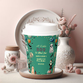 Little BOO is due Ghost Pumpkin Spooky Baby Shower