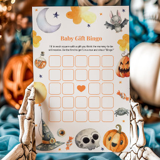 Little Boo läskig Halloween spöklik Bingo-spel