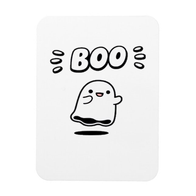 Little Boo Minimal stil Magnet (Vertikal)