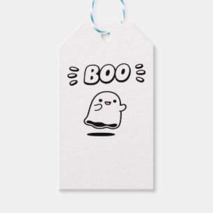 Little Boo Minimum Stil Presentetikett