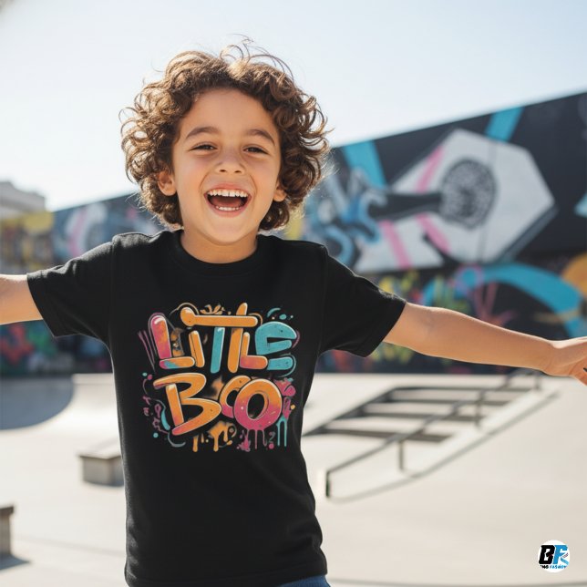 Little Boo Orange Black Halloween Family Matching T Shirt (Skapare uppladdad)