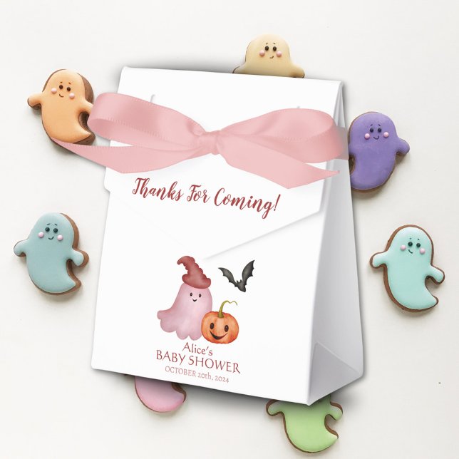 Little Boo Pumpkin Halloween Baby Shower Presentaskar (Skapare uppladdad)