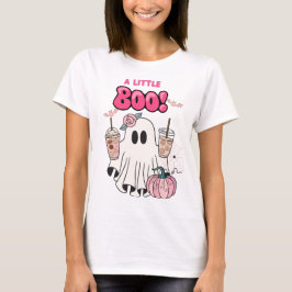 Little Boo Rosa Ghost Halloween T Shirt