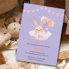 Little Boo Rosa Halloween Baby Shower-inbjudningar Inbjudningar