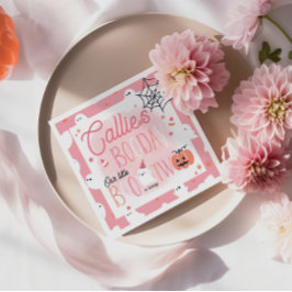 Little Boo Turning 2 Birthday Napkin Pappersservett