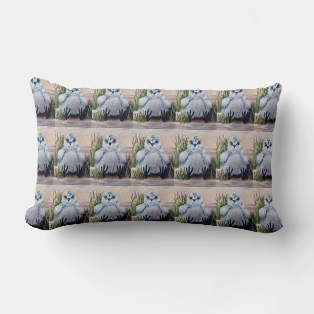 Little Boom Peeps Pillow Lumbarkudde (Framsida)