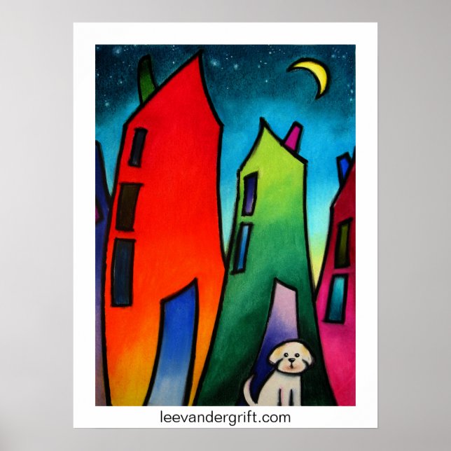 Little Borttappad hund.09 smlrjpg, leevandergrift. Poster (Framsidan)