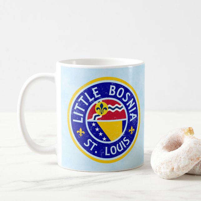 Little Bosnien St. Louis Mugg (Med munk)