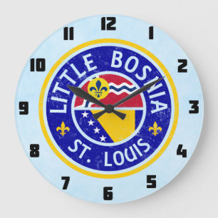Little Bosnien St. Louis Stor Klocka