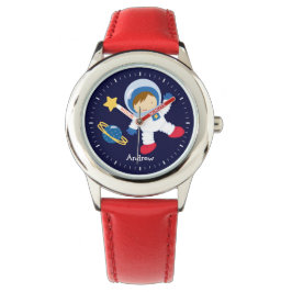 Little Boy Astronaut Personlig Armbandsur