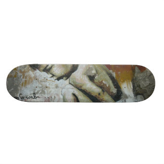Little Boy Graffiti Old School Skateboard Bräda 18 Cm
