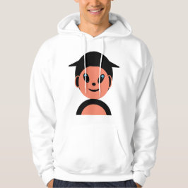 Little Boy med hat Hoodie