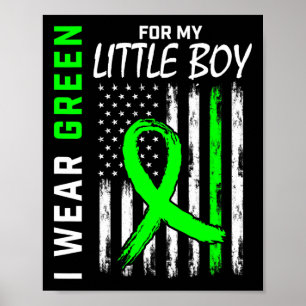 Little Boy Son Kidney Disease Cerebral Palsy Medve Poster