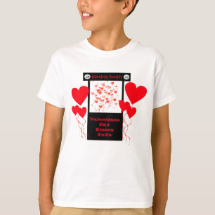 Little Boys Kissing Booth Valentines day Shirt T