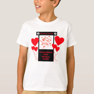 Little Boys Kissing Booth Valentines day Shirt T