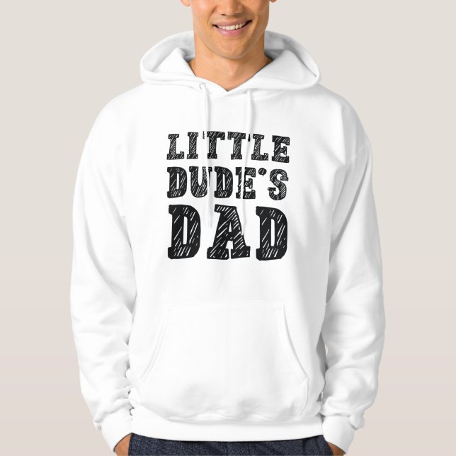 Little Boy's Pappa Hoodie (Framsida)