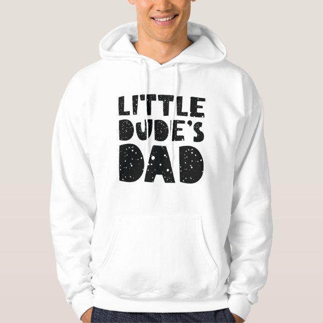 Little Boy's Pappa Hoodie (Framsida)