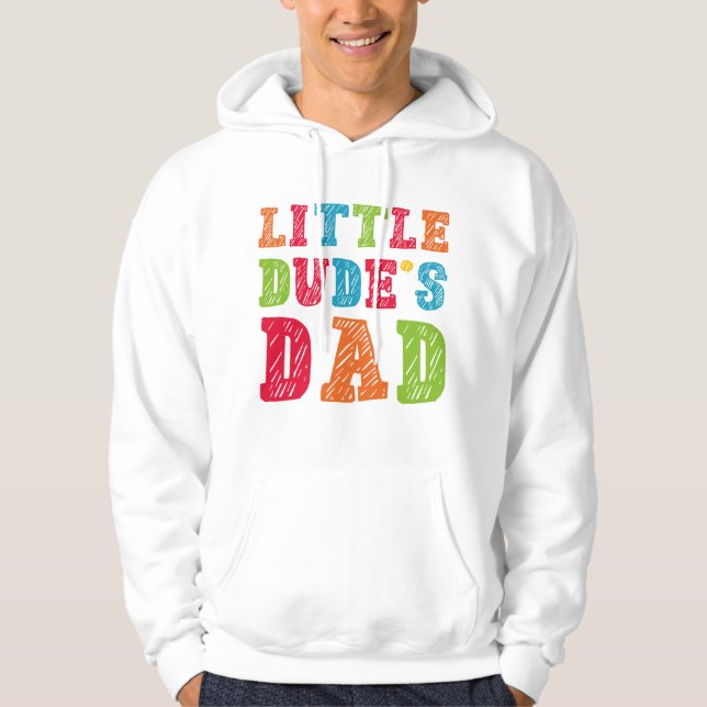 Little Boy's Pappa Hoodie (Framsida)