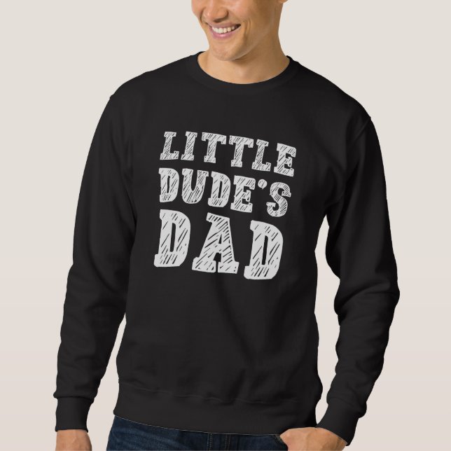 Little Boy's Pappa Lång Ärmad Tröja (Framsida)