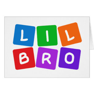 Little Bro anpassningsbar-kort OBS Kort