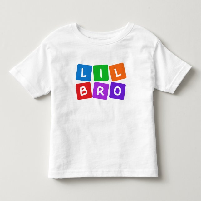 Little Bro-skjortan - välj stil & färg Tee Shirt (Framsida)