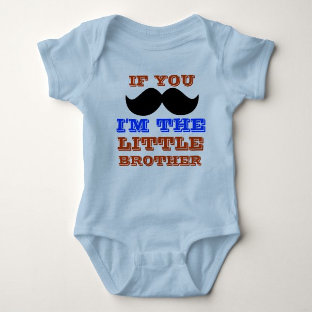 Little bror onsie t-shirt (Framsida)