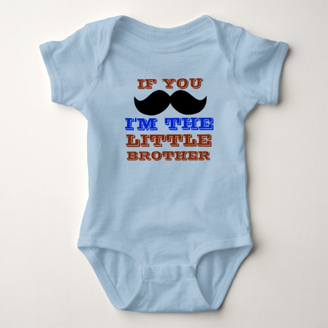 Little bror onsie tröja (Framsida)