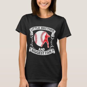 Little Brother and Biggest Fläkt Baseball Match T Shirt