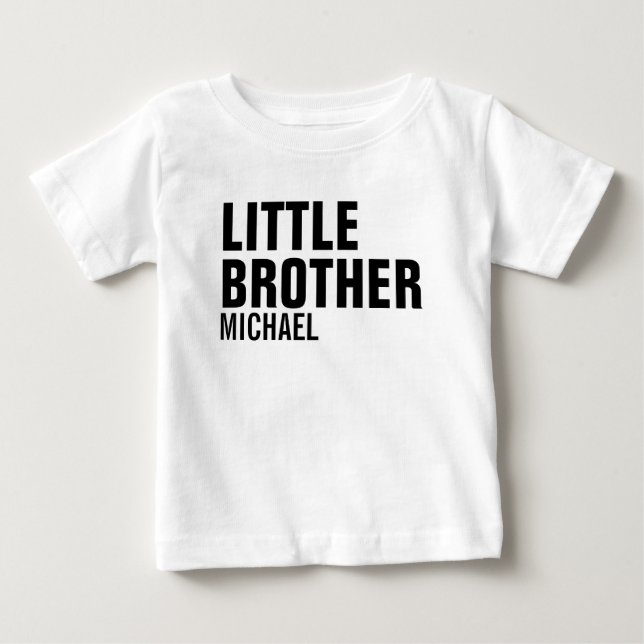 Little Brother Anpassningsbar Baby Romper Tröja (Framsida)