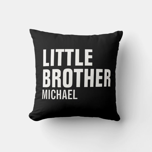 Little Brother Anpassningsbar Dekorativ kudde (Framsida)