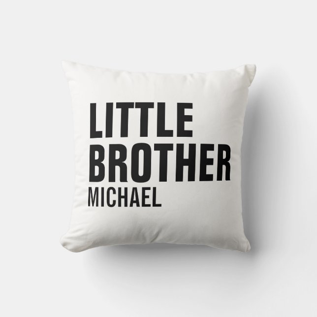 Little Brother Anpassningsbar Dekorativ kudde (Framsida)