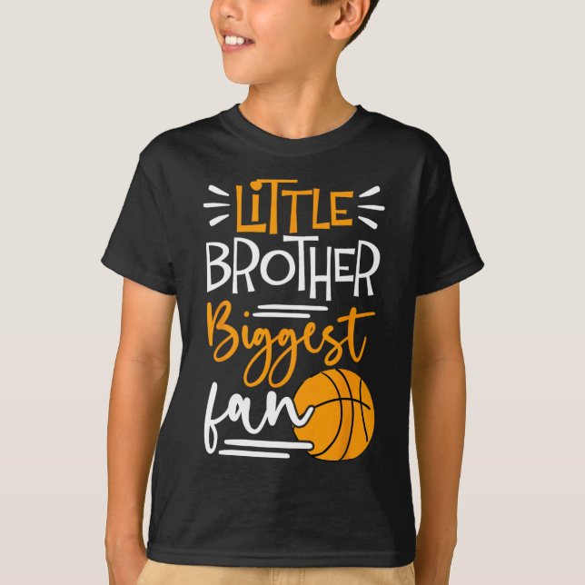 Little Brother Biggest Fläkt Bysketbyll T Shirt (Framsida)
