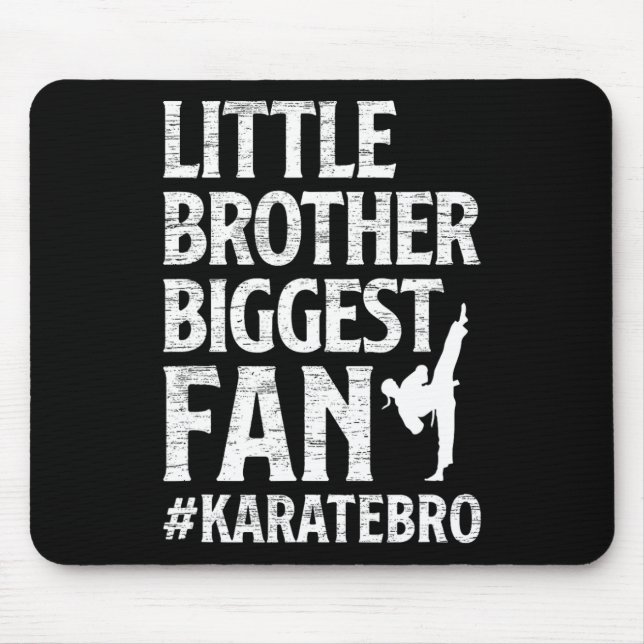 Little Brother Biggest Fläkt Karate Bro Proud Kara Musmatta (Framsidan)