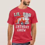 Little Brother Birthday Crew Fire Lastbil Firefigh T Shirt<br><div class="desc">Lilla brödradagsvandlarnas brandfamilj i Lastbil.</div>