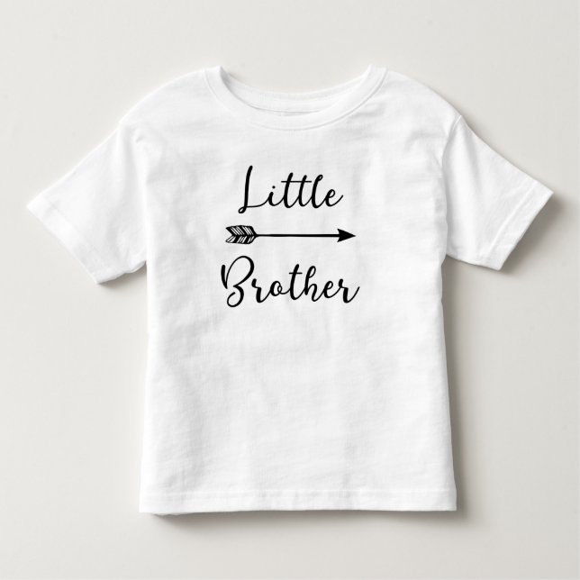 Little Brother ~ Brother Designs pil T Shirt (Framsida)