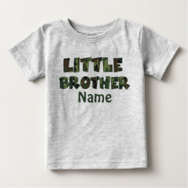 Little Brother Camo Personlig Shirt T-shirt