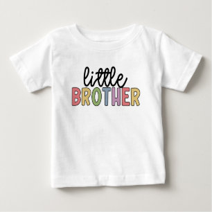 Little Brother Cute Matching Syskon Baby T-shirt