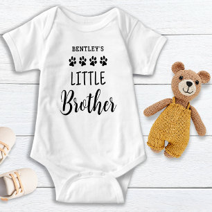Little Brother Cute Personlig Pet Hund älskare T Shirt