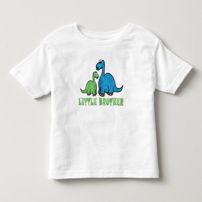 Little Brother Dino T Shirt (Framsida)