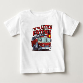 Little Brother Fire Lastbil T Shirt