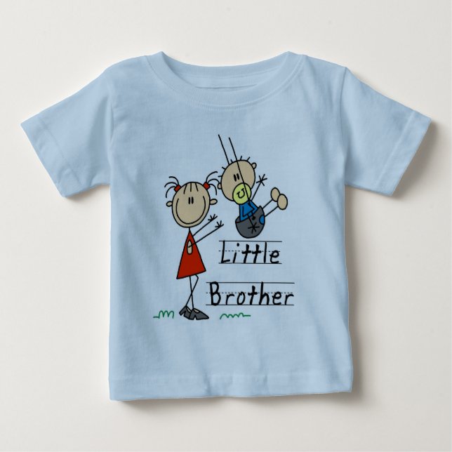 Little Brother med Big Sister Tshirts (Framsida)