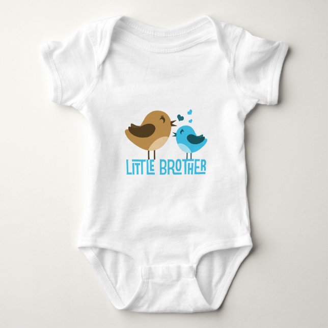 Little Brother med Birdies T-shirt (Framsida)