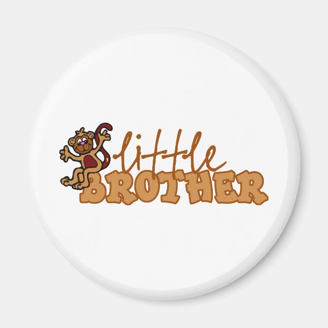 Little Brother Monkey Magnet (Framsidan)
