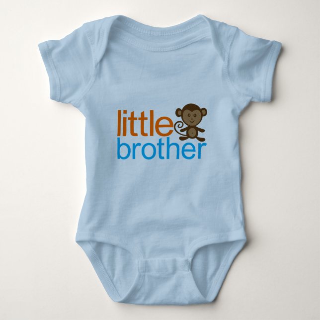 Little Brother Monkey Tee (Framsida)
