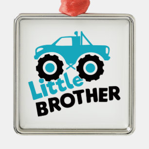 Little Brother Monster Lastbil Julgransprydnad Metall