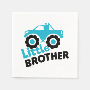 Little Brother Monster Lastbil Pappersservett