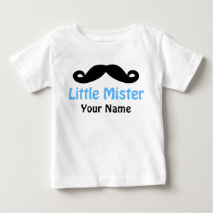 Little Brother Mustache Personlig T-shirt