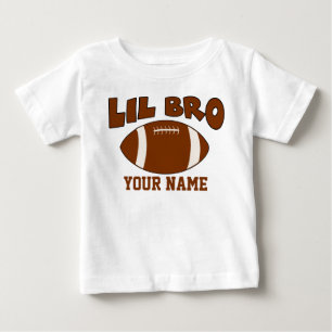 Little Brother Personlig Football Tee