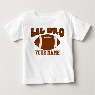 Little Brother Personlig Football Tee